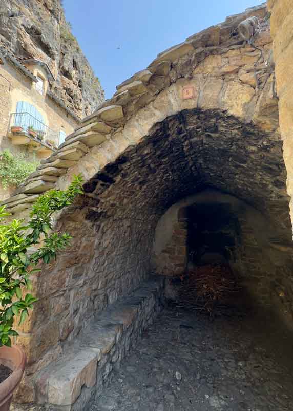 Ancient Stone Oven in Peyre