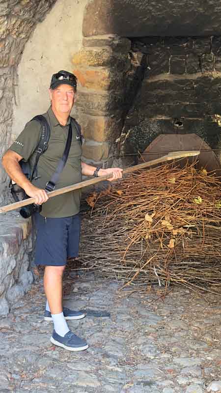 Olivier in the Village of Peyre