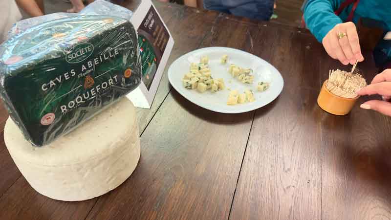 Roquefort Cheese Tasting