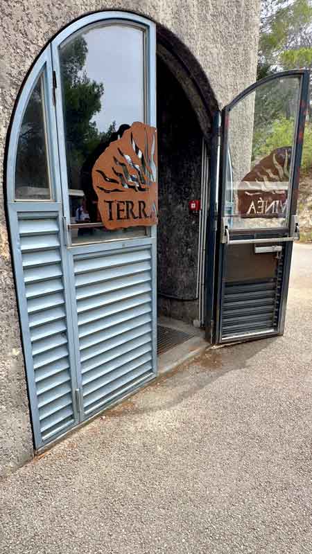 Entrance to Terra Vinea Vine