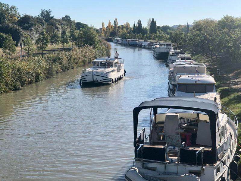 Canal du Midi at Capestang