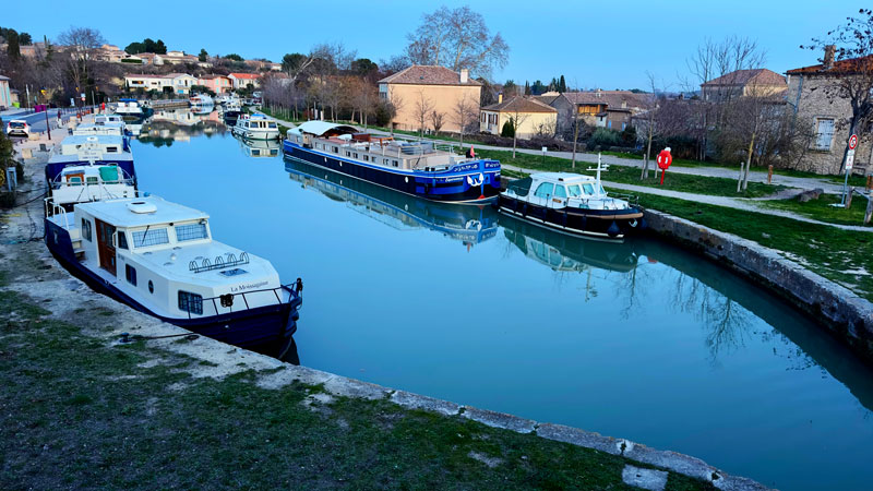 Port de Capestang in Hérault