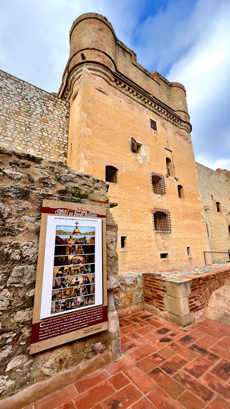 Comic Strip Information Boards at the Fortress of Salses