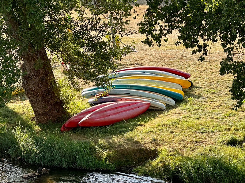Kayaks and Canoes