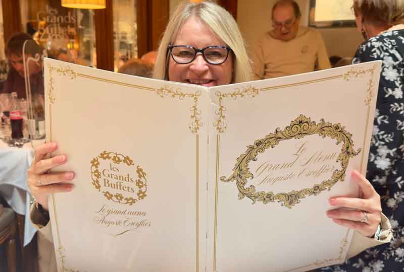 Sarah and the Menu