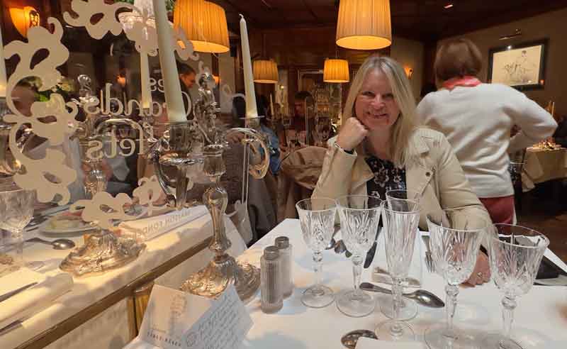Sarah at Les Grands Buffets Narbonne